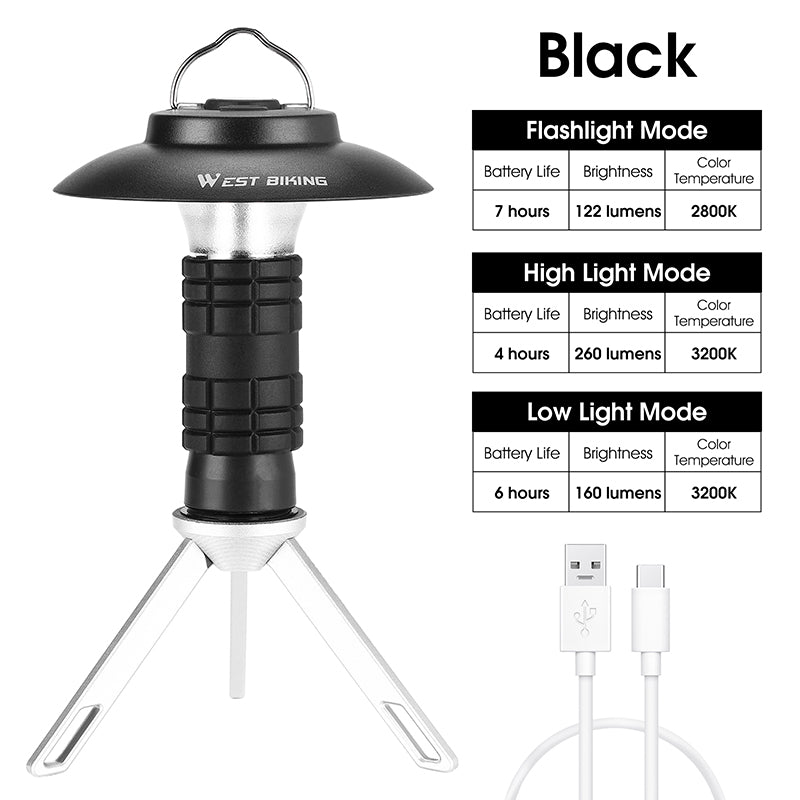 Outdoor Lighthouse Camping Light, Household Led Light, Camping Tent Light, Portable Magnetic Suction Emergency Flashlight