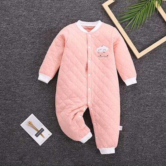 Autumn Jumpsuits thick warm baby clothes