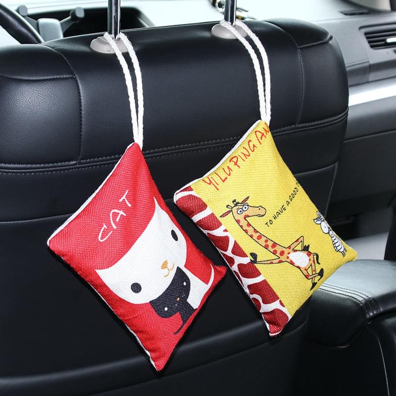 Automotive division odor in addition to formaldehyde purification air indoor car bamboo cartoon activated charcoal package