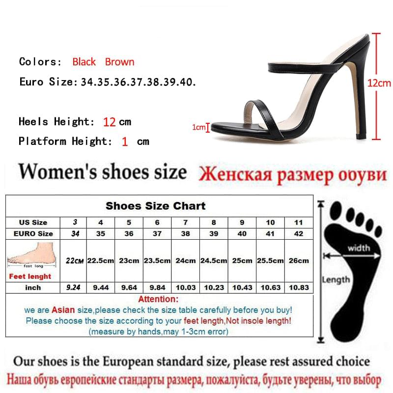 Arrival Gladiator Slippers Sandals Woman Open Toe Rome Black Brown High Heel Shoes Women Shoes