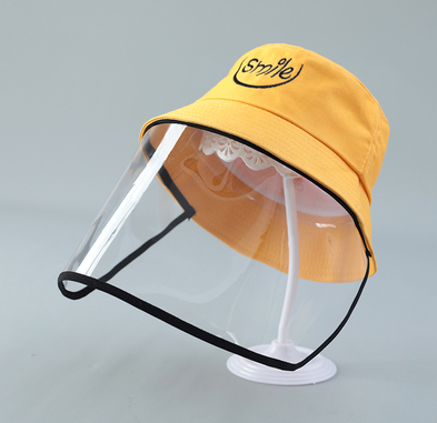 Child Protection Products Hot Buy Anti-spitting Protective Hat Dustproof Cover Kids Boys Girls Fisherman Hat