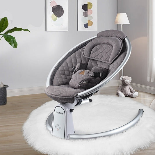 Electric Bluetooth Gear Swing Baby Bouncer