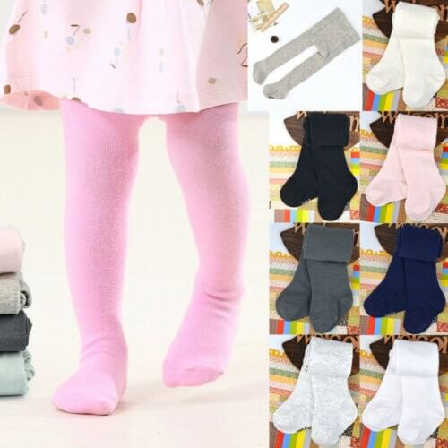 Newborn Baby Girl Stockings Pure Cotton Tight Pantyhose Warm Tights Stockings